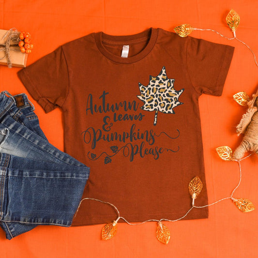 AUTUMN LEAVES & PUMPKINS PLEASE